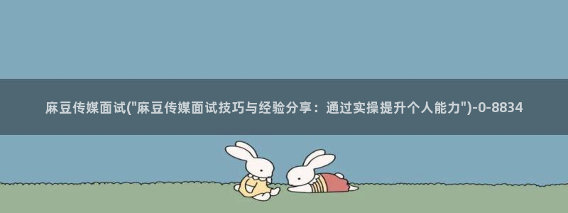 麻豆免费专区：麻豆传媒面试(\