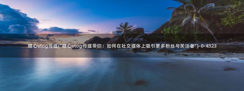 糖果心vlog娜娜：糖心vlog传媒(\